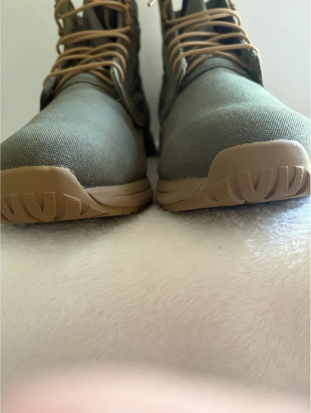 GORUCK Jedburgh Rucking Boots NWOT Olive Canvas Men’s 12 / Women’s 14